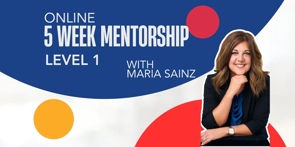 Online 5 Week Mentorship Level 1 with Maria Sainz