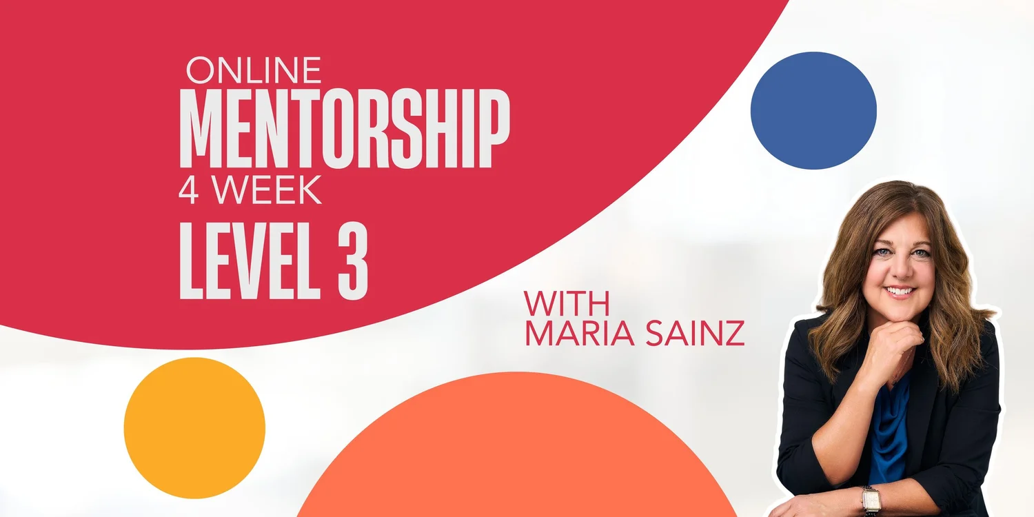 Online Mentorship Level 3 with Maria Sainz
